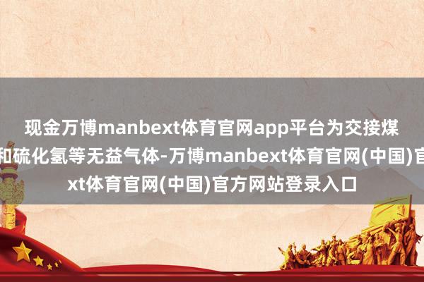 现金万博manbext体育官网app平台为交接煤层中蕴含的瓦