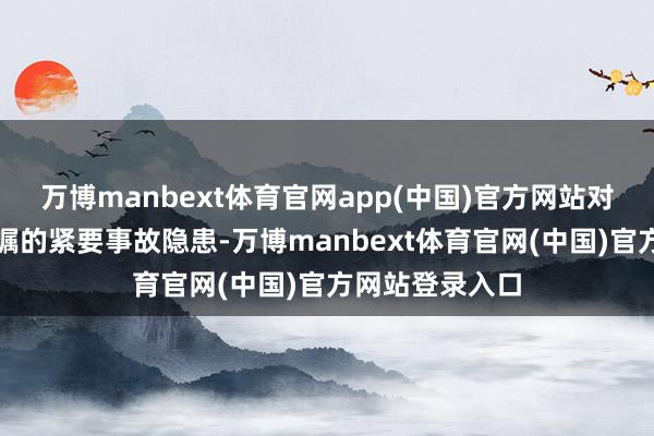 万博manbext体育官网app(中国)官方网站对窥察巡缉组